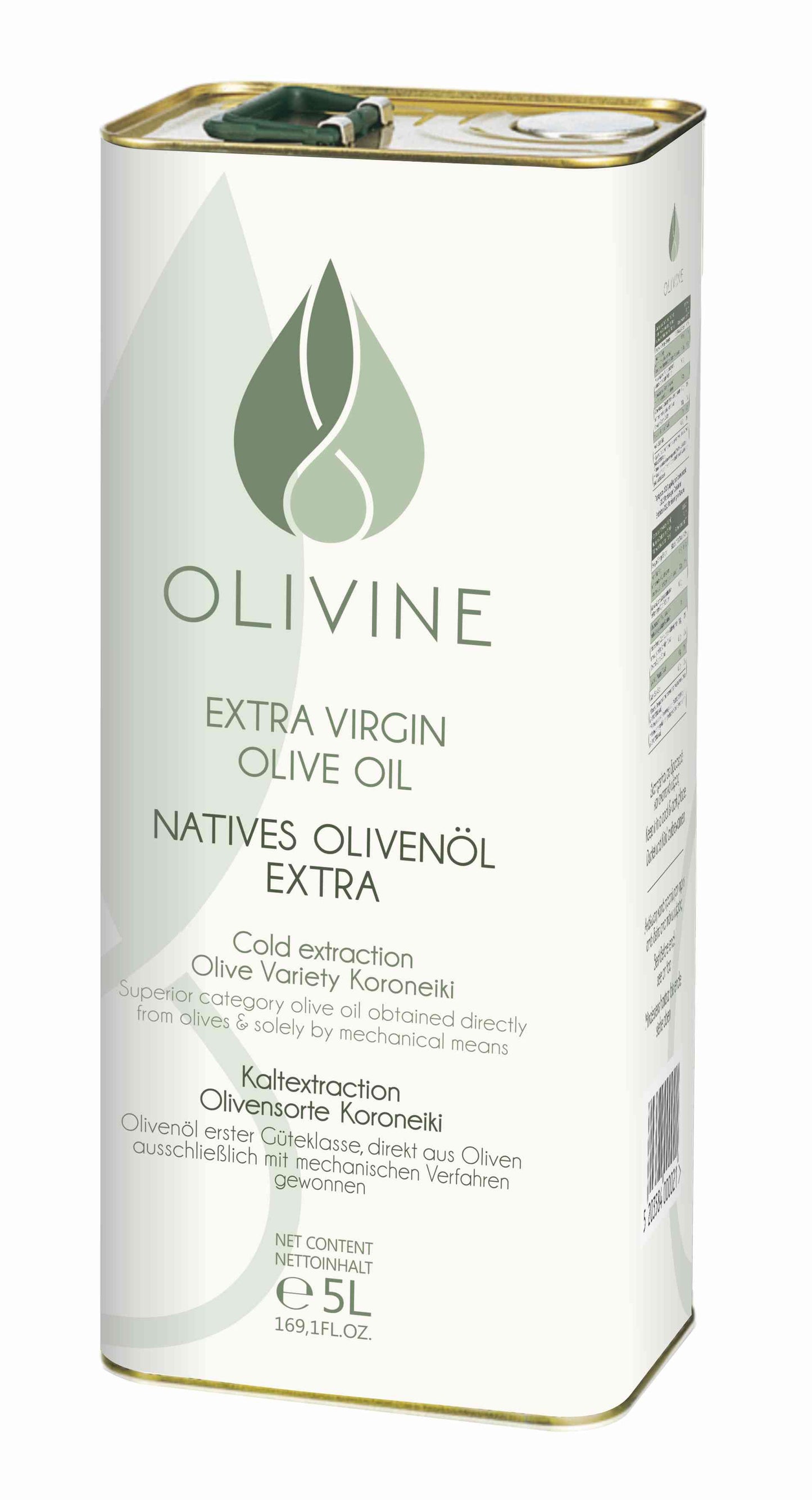 Εξαιρετικό Παρθένο Ελαιόλαδο 5l - Olivine